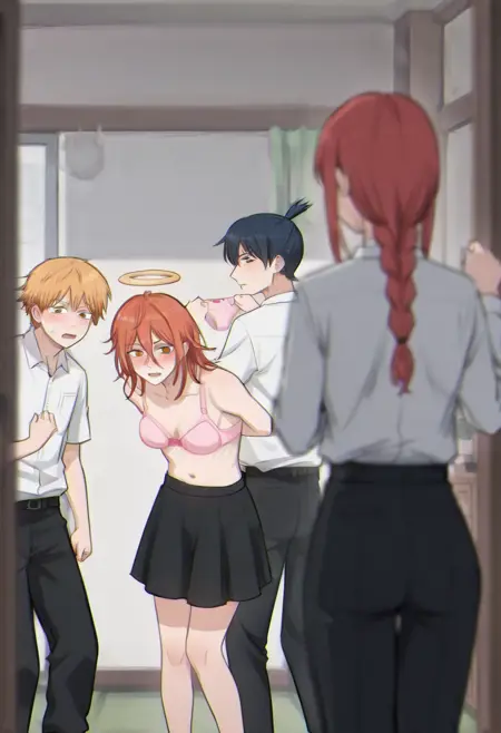 Caught Crossdressing (Danshi Koukousei no Nichijou)
