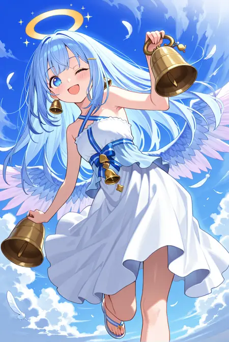 Leah, Bellringer Angel / ベルエンジェル・リア ( Shadowverse , Rage of bahamut / シャドウバース、神撃のバハムート) ( IL )