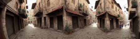 old city <lora:Panorama:0.1>