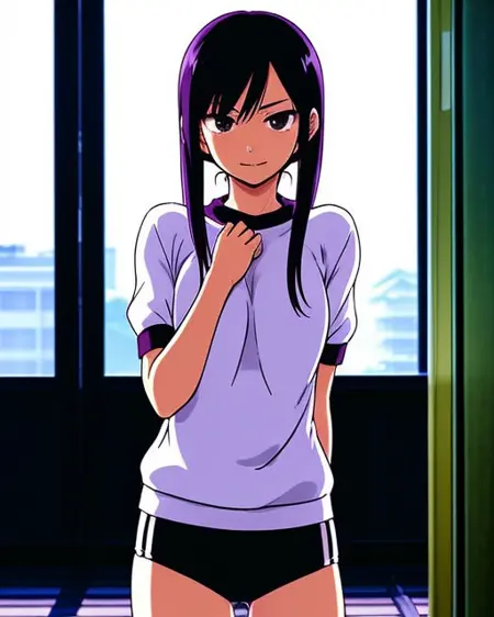 ブルマ japanese school gym uniform