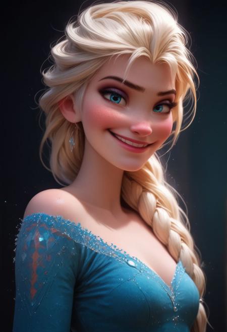 Elsa For G8F - Daz Content by 3DUK