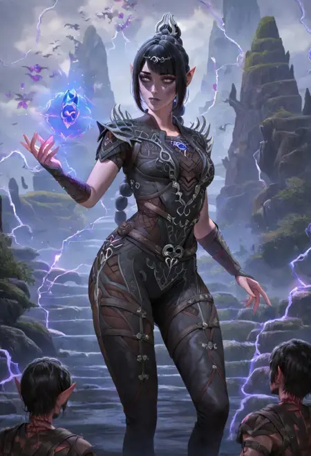 PoE - Path of Exile ascendancy Art FLUXV&IL&NoobAI | Shrekman Game Styles