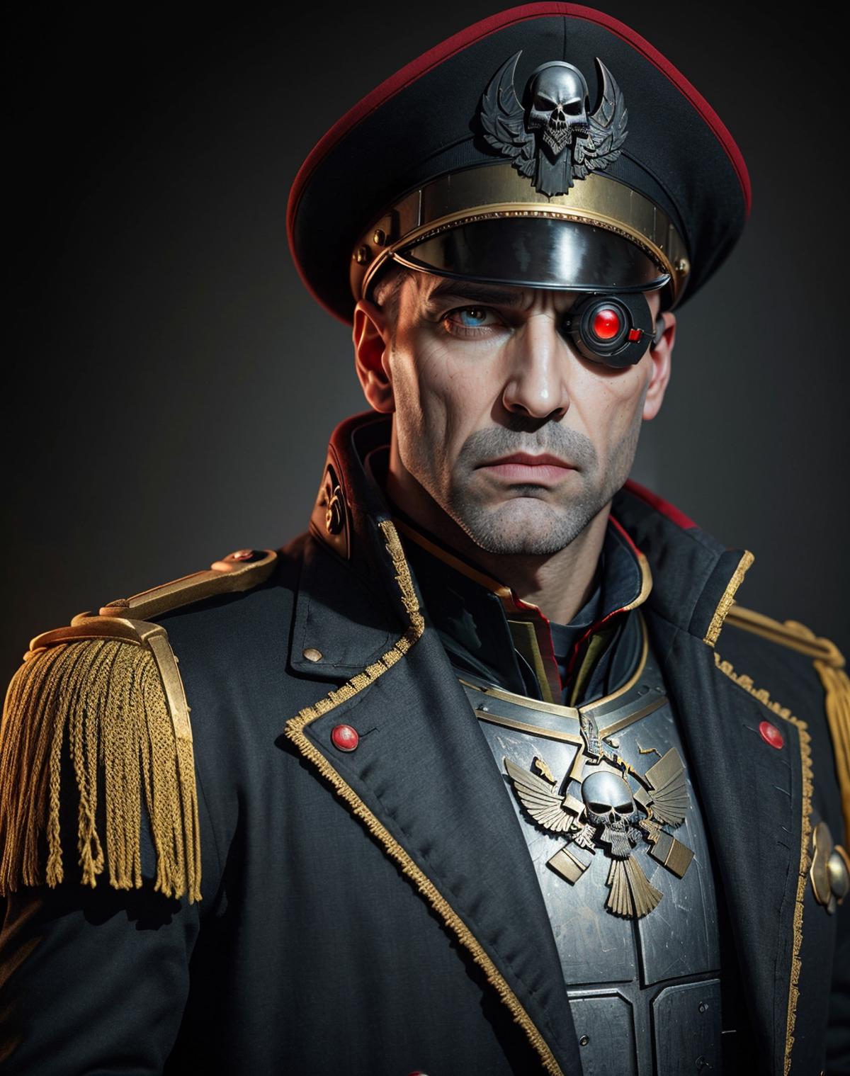 Warhammer 40K Commissar Outfit - by EDG image by EDG