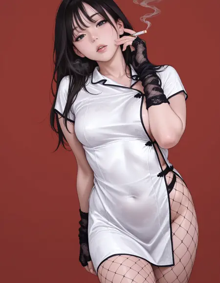 Clothing: Sexy china dress 3