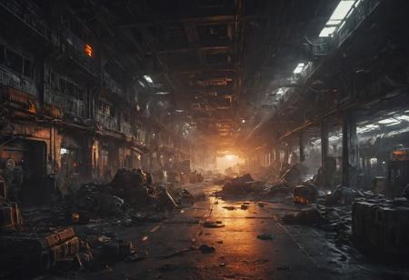 moon space station, Hasselblad 8k photo a POV style, star wars, blade runner, millitary uniforms, in dark cinematic scene of hundreds of soldiers with cinematic dust 3D render, HDR, Detailed background, Hyper-realistic textures, V-Ray rendering, Ambient Occlusion, based on the anime show, logo, "MOON ON BASE", black and orange, trending on artstation, unreal engine, wires futuristic, silicon future, artificial intelligence, mechanical 
<lora:add-detail-xl:0.95> <lora:dvr-lnds-sdxl:0.3> dvr-lnds-sdxl <lora:MJ52:0.25> <lora:ral-apoctvisn-sdxl:0.3> ral-apoctvisn <lora:zavy-cntrst-sdxl:0.35> dark, chiaroscuro, low-key <lora:zavy-rmlght-sdxl:0.41> zavy-rmlght <lora:SDXLFaeTastic2400:0.225>