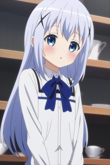 <lora:Gochuumon_kafuu chino:0.7> kafuu chino,, 8k, masterpiece, absurdres, anime,