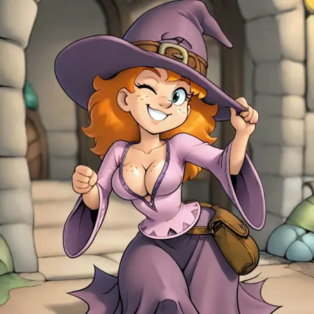 Dungeon of Naheulbeuk - The Wizardess