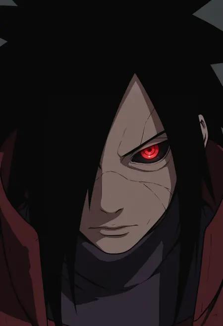 Madara Uchiha, ghost of Uchiha, (うちはマダラ), (Naruto: Shippūden,  -ナルト- 疾風伝-), LoRA, IllustriousXL