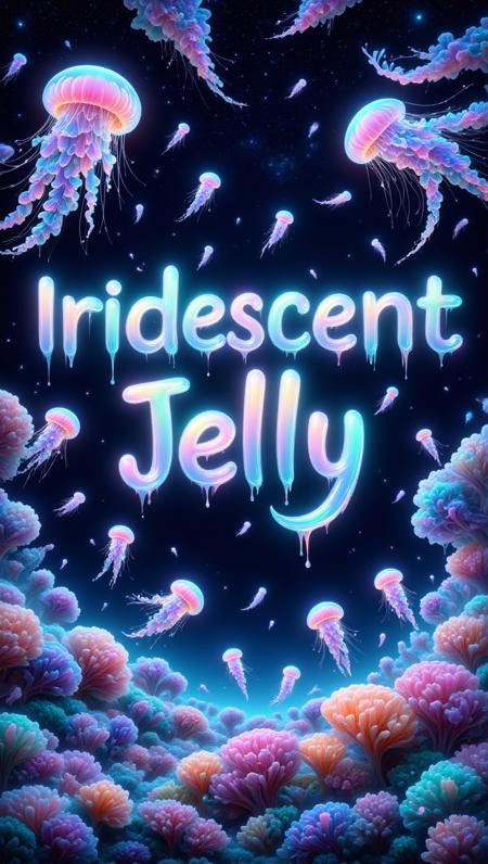 [Pinkie] 🫧 Iridescent Jelly 🫧- [Flux/SDXL] Flux