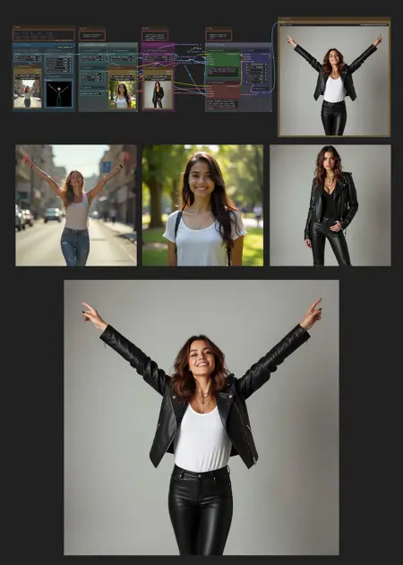 Qwen Edit Plus (2509) OpenPose 8 Steps