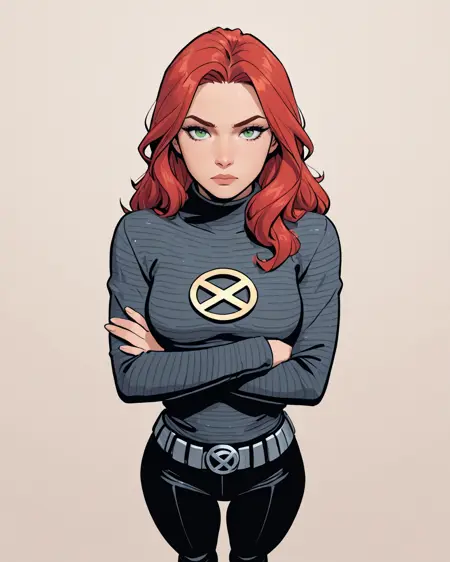 Jean Grey (New X-Men & Revolution Outfits) - Marvel Comics (Illustrious)