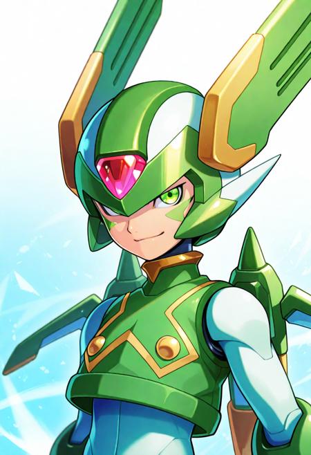Sage Harpuia (賢将ハルピュイア) - Mega Man Zero / Rockman Zero (ロックマンゼロ) IllustriousXL