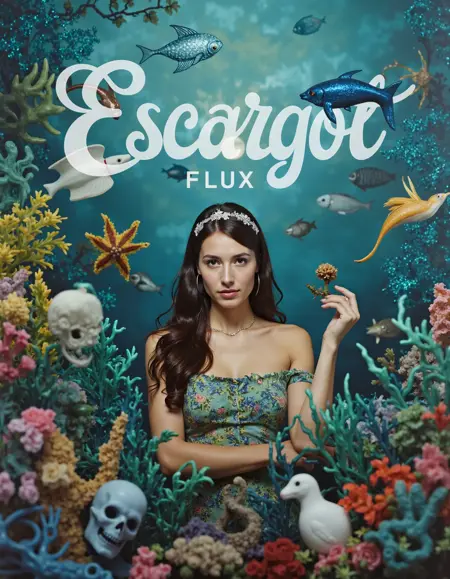 EscargotFLUX - Campy Surreal Portrait Style