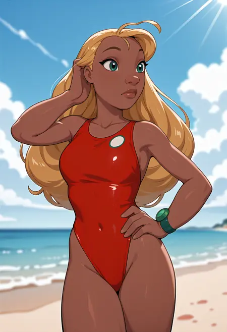 Lifeguard [Illustrious] - Lilo and Stitch