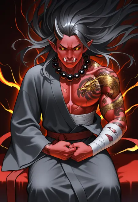 Character: Enma (My D&D OC)