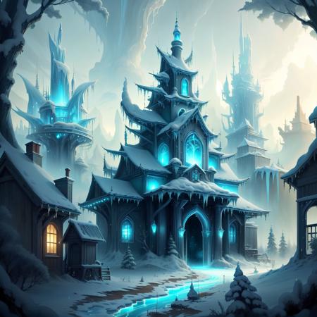 worldofice frozen fantasy scifi magical frosty