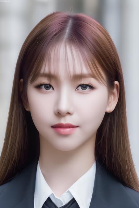 <lora:aespaKarina:1>,Karina,(school uniform:1.5),(blond hair,bangs:1.2), korean, woman, ,1girl,complex 3d render ultra detailed, portrait of beautiful women, moody portrait, striking features, beauty, intricate details, dramatic composition, tension, wispy hair, contrast, texture, realism, high-quality rendering, stunning art, high quality, film grain, Fujifilm XT3,swirly bokeh,(realistic, photo-realistic:1.4),RAW photo,physically-based rendering,(8k, best quality, masterpiece:1.2),(full body shot:1.2),(close-up photo:1.3),octane render,extremely detailed CG unity 8k wallpaper,studio soft light, rim ligh,in classroom,sunlight,hyper realistic detail shiny skin,ultra detailed,(ultra realistic:1.5),(looking at viewer:1.2),(intricate:1.2),(photorealistic:1.4),chair,desk,(skinny:1.3),smile