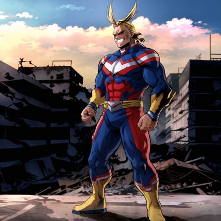 Conheça ALL MIGHT!  Boku No Hero Academia 