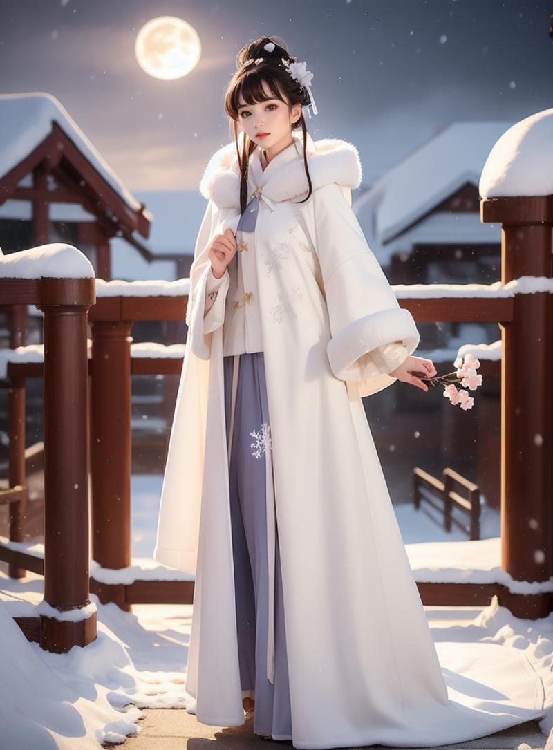 Winter Hanfu - Clothing LoRA image by LahIntheFutureland