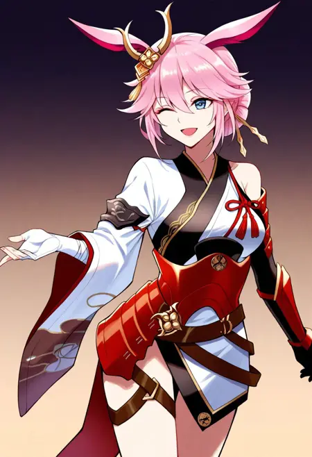 Honkai Impact 3rd - Yae Sakura - Flame Sakitama