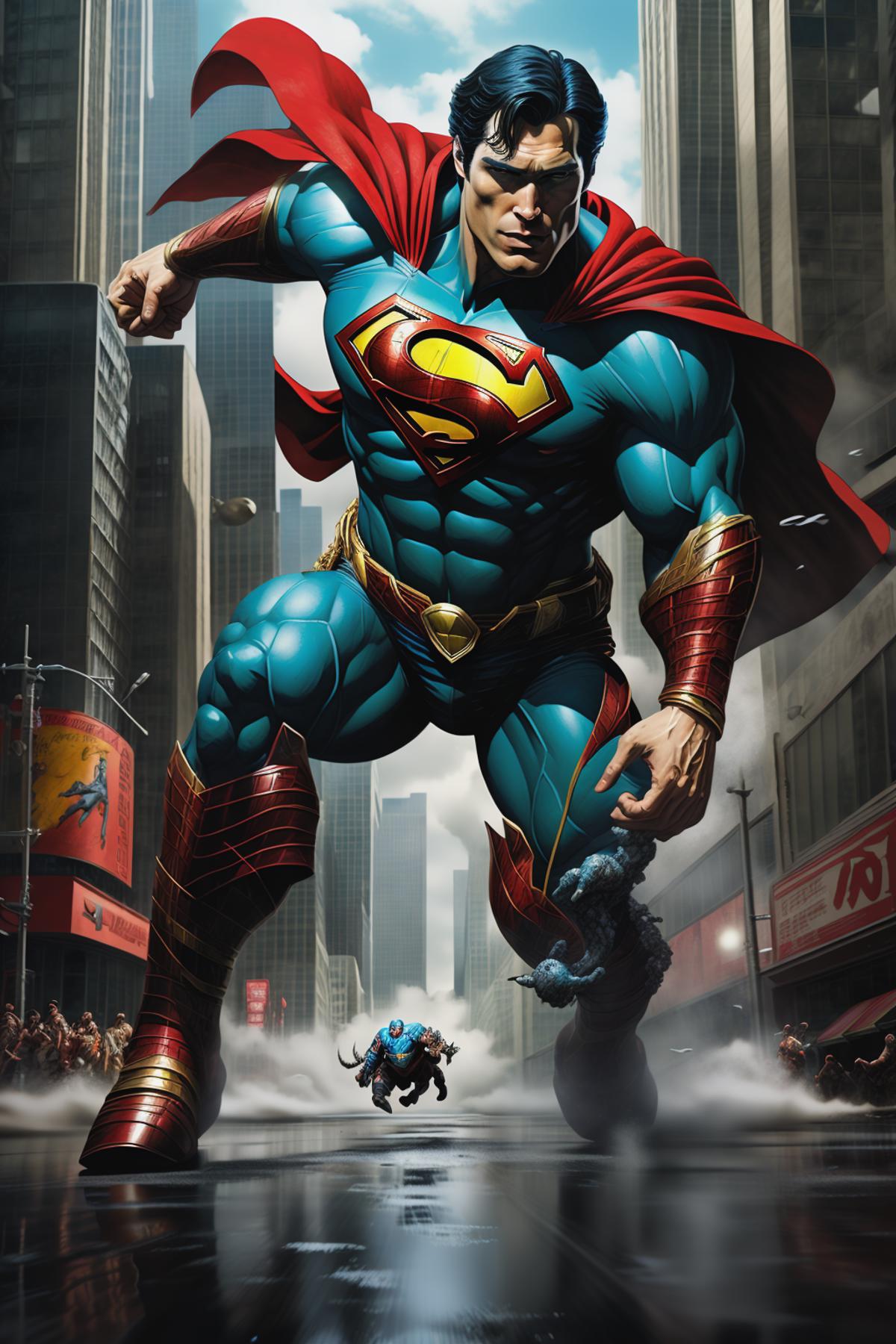 Superhero Pose image by moesah