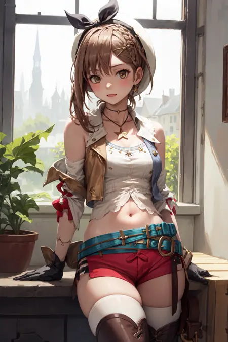 Reisalin Stout - Atelier Ryza | Kitsune Ai's Flexibility LoCon