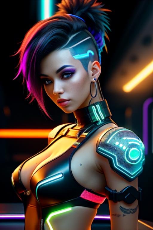 CyberPunk image by vrgamedevgirl