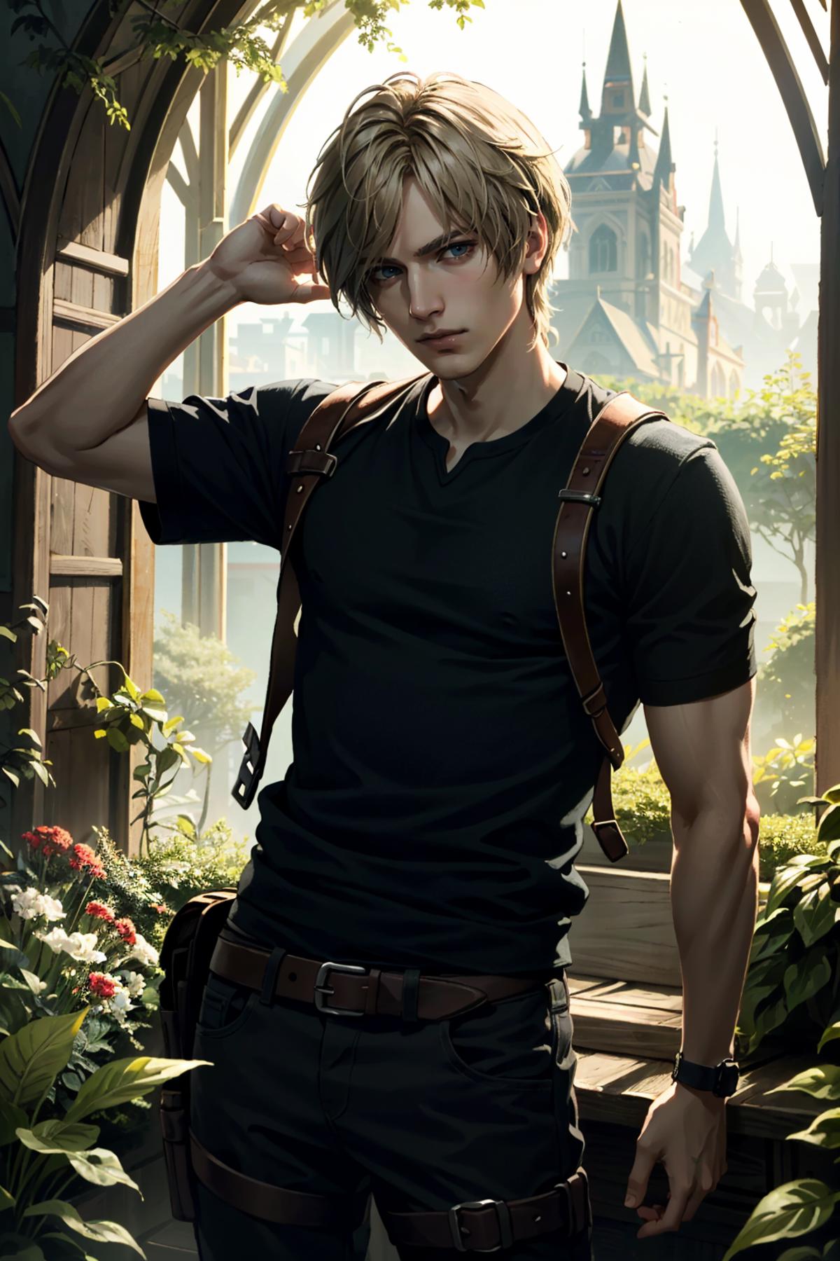 Leon from Resident Evil 4 image by BloodRedKittie