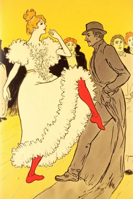 La Belle Époque Poster Impressionist Style (Henri de Toulouse-Lautrec)