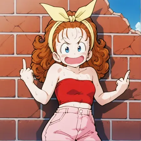 Ribbon girl (Dragon Ball Z)
