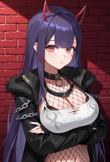 Akuma Nihmune (Numi) 5 outfits SDXL