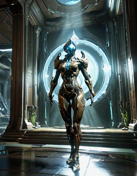 score_8_up, score_7_up, score_9, perfect lighting, masterpiece, realistic style, realistic style, Trinity Warframe, full body, floating, indoors, casting Blessing, science fiction, corpus ship, ethereal glow <lora:Zariman_PONY:1>
