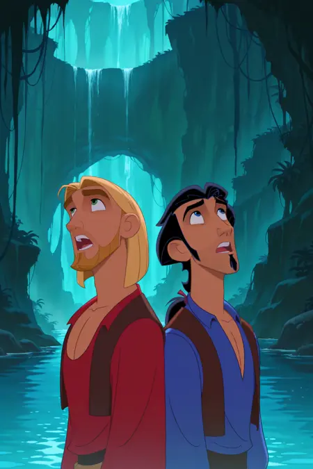 Tulio & Miguel - The Road to The El Dorado - (Illustrious) [Commission]