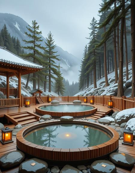 Japanese onsen illu v1.0
