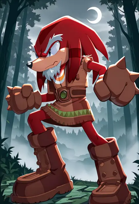 Locke the Echidna - Sonic Series