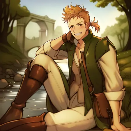 Alfyn Greengrass-Octopath Traveler Character LoRA