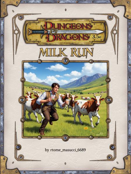 Dungeons and Dragons Covers (DnD 3.5e) V1