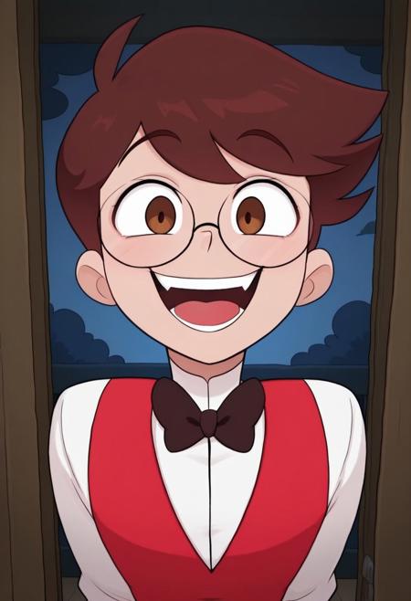Human Alastor & Victim - Hazbin Hotel V1