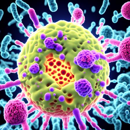 (bacterium style:1) <lora:Bacterium:0.8>