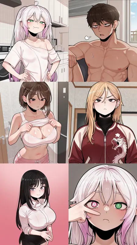 Invisible Kiss Style + Character Lora Illustrious