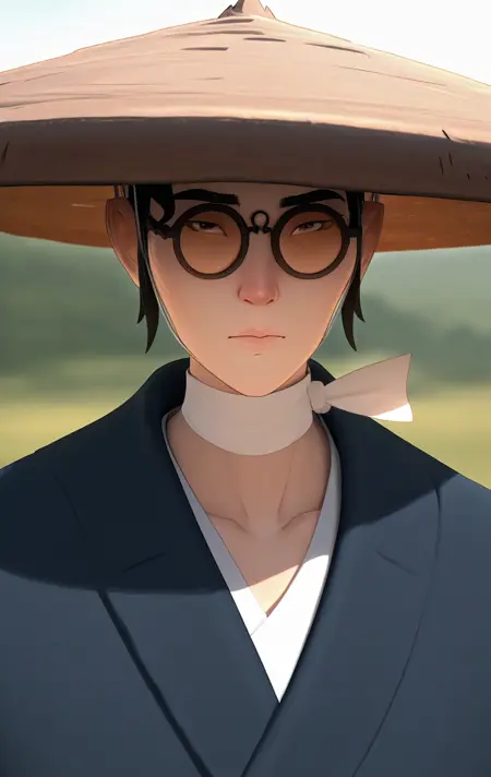 Mizu from the Blue Eye Samurai