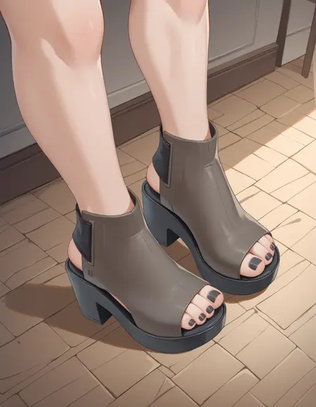 Peep Toe / Open Toe Booties