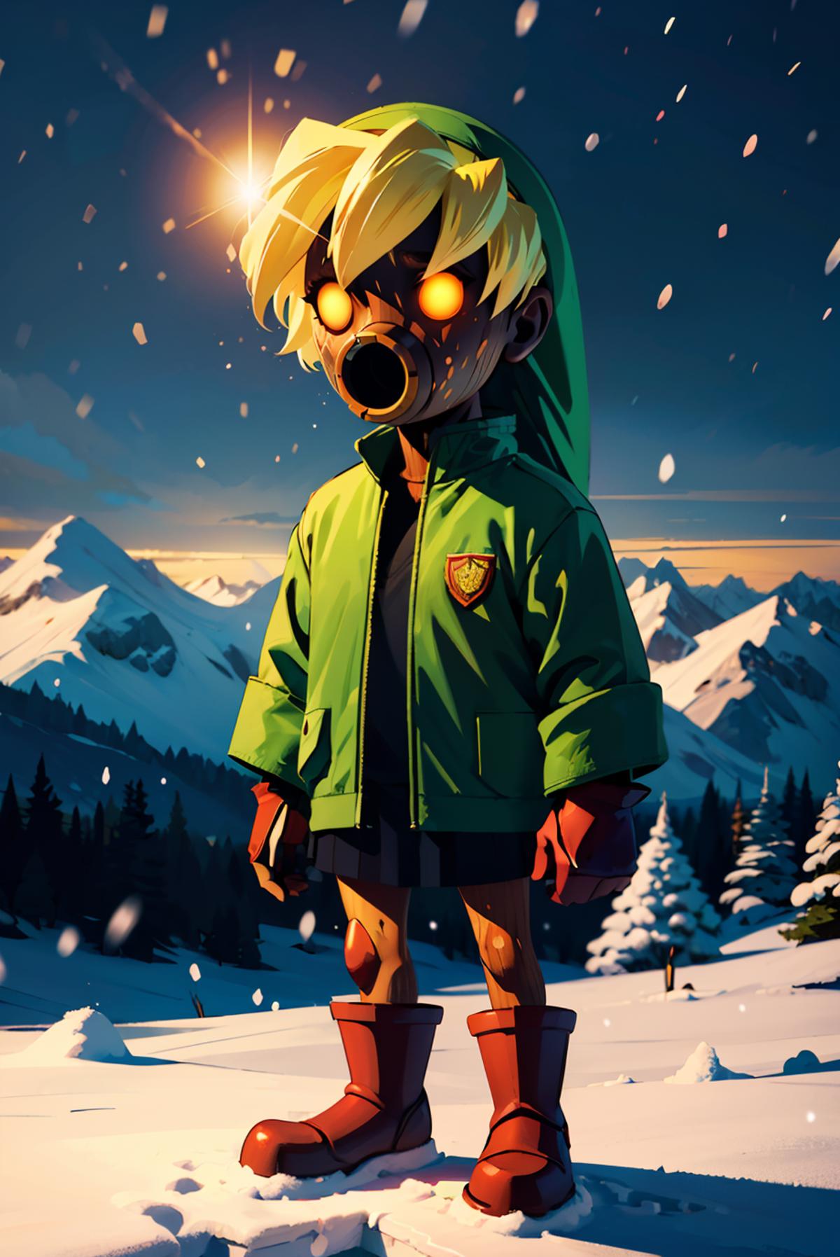 Deku Link (The Legend Of Zelda: Majora’s Mask) image by wikkitikki
