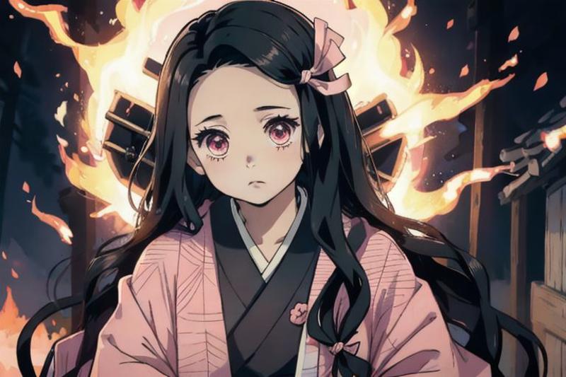 Demon Slayer Corps Nezuko/禰豆子隊士 - Kimetsu no Yaiba | Character image by Aadaz713