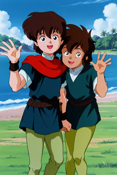 Mowgli & Robin Hood - Robin Hood / The Jungle Book - (Illustrious) [Commission]