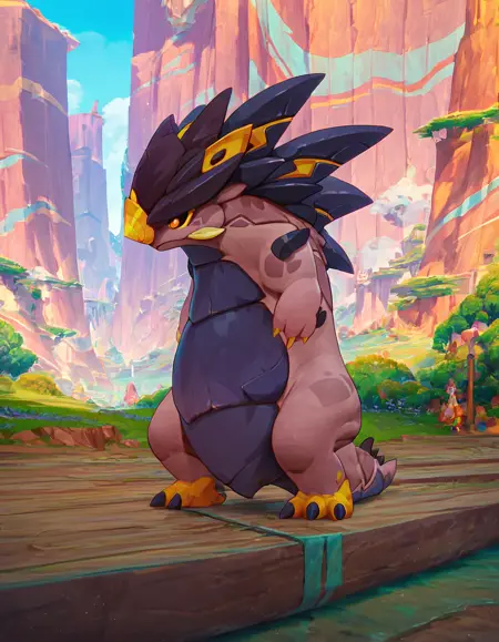 Saurian Tepetlisaurus【 Genshin Impact 】-【 PONY 】