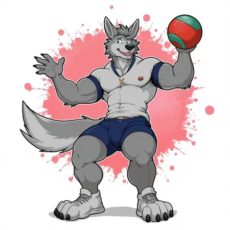 Furry males (Flux version)