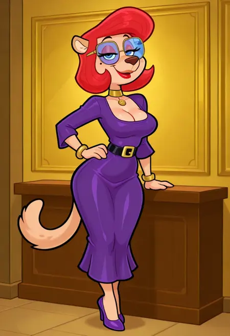 Counting Cougar - TUFF Puppy