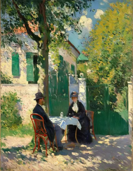 Gustave Caillebotte Style XL Nr. 1