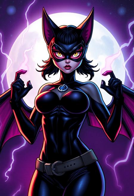 LoL arcane image style catwoman
